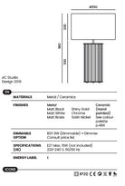 Lámpara de Sobremesa Sonica - NAC116