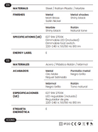 Lámpara de Suelo Aider - P1287