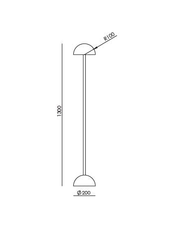 Lámpara de Suelo Big Dussa - P1307