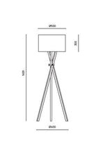 Lámpara de Suelo Cot - P1251