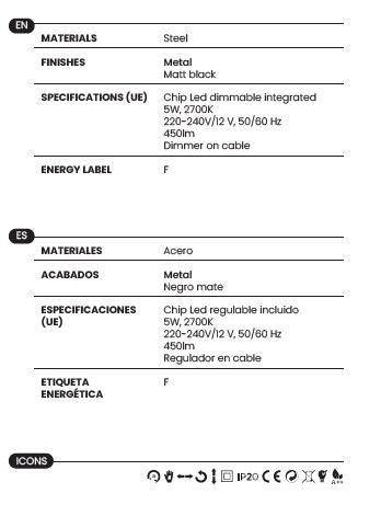 Lámpara de Suelo Lyb - P1274
