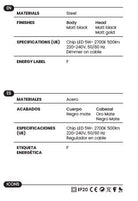 Lámpara de Suelo Maho - P1254