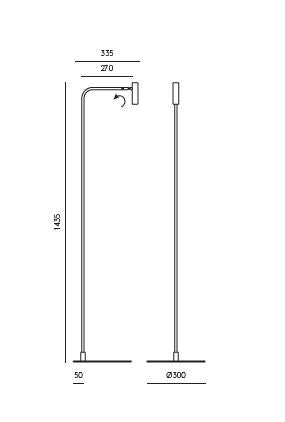 Lámpara de Suelo Maho - P1254