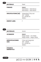 Lámpara de Suelo Maru - P1194