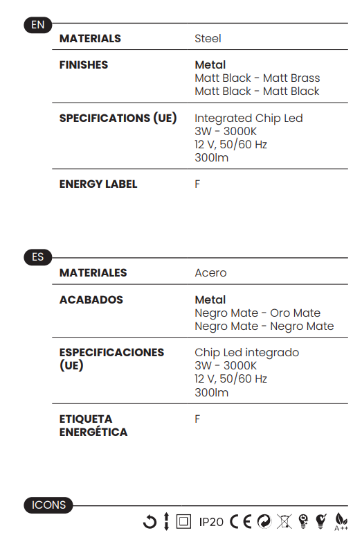 Lámpara de Suelo Maru - P1194