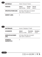 Lámpara de Suelo Riu - P1140