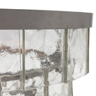 Lámpara de techo de metal y cristal fundido Olivais