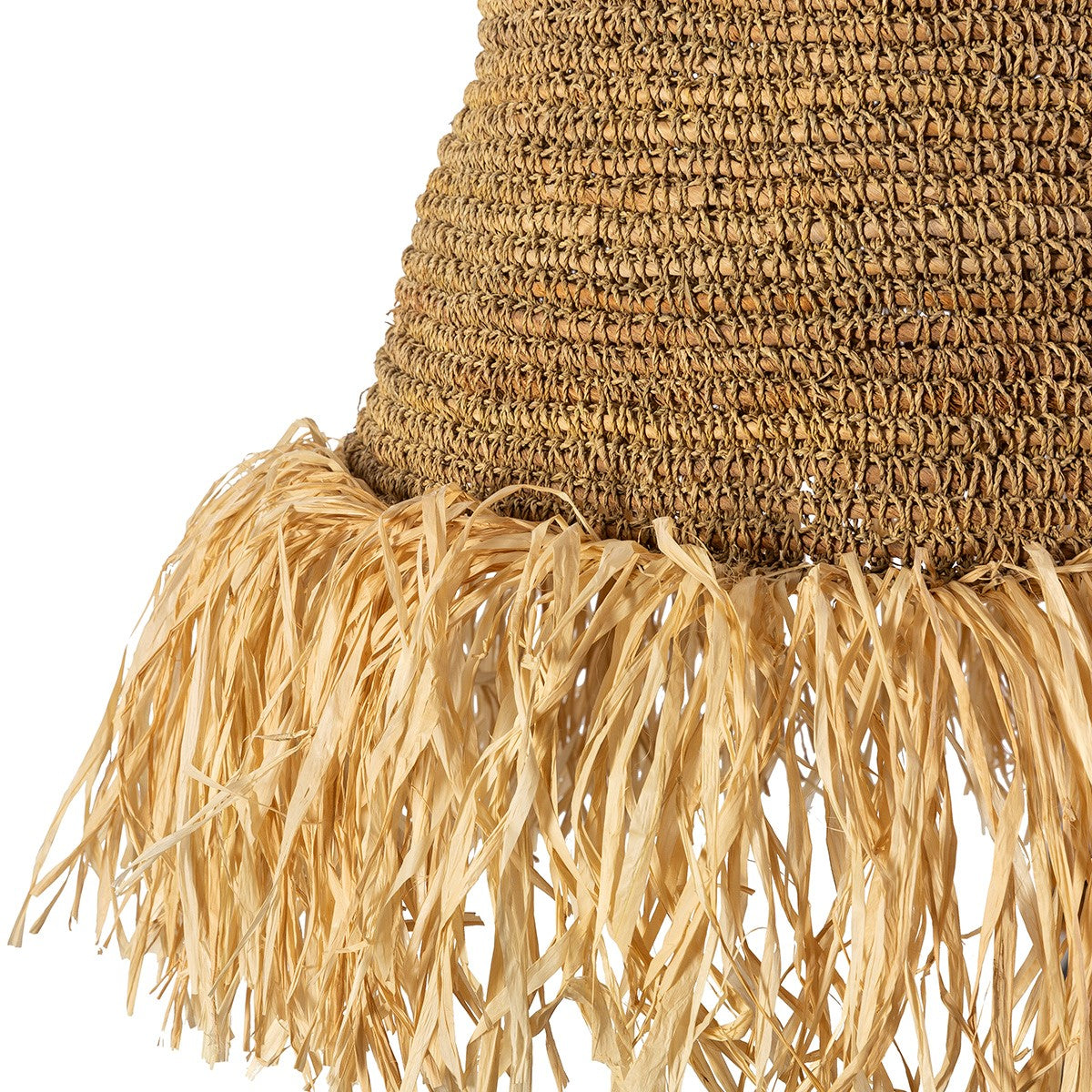 Lámpara de techo de sisal Denia