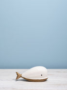 Ballena Blanca de Madera Pequeña