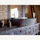 Lavabo de piedra Sirena