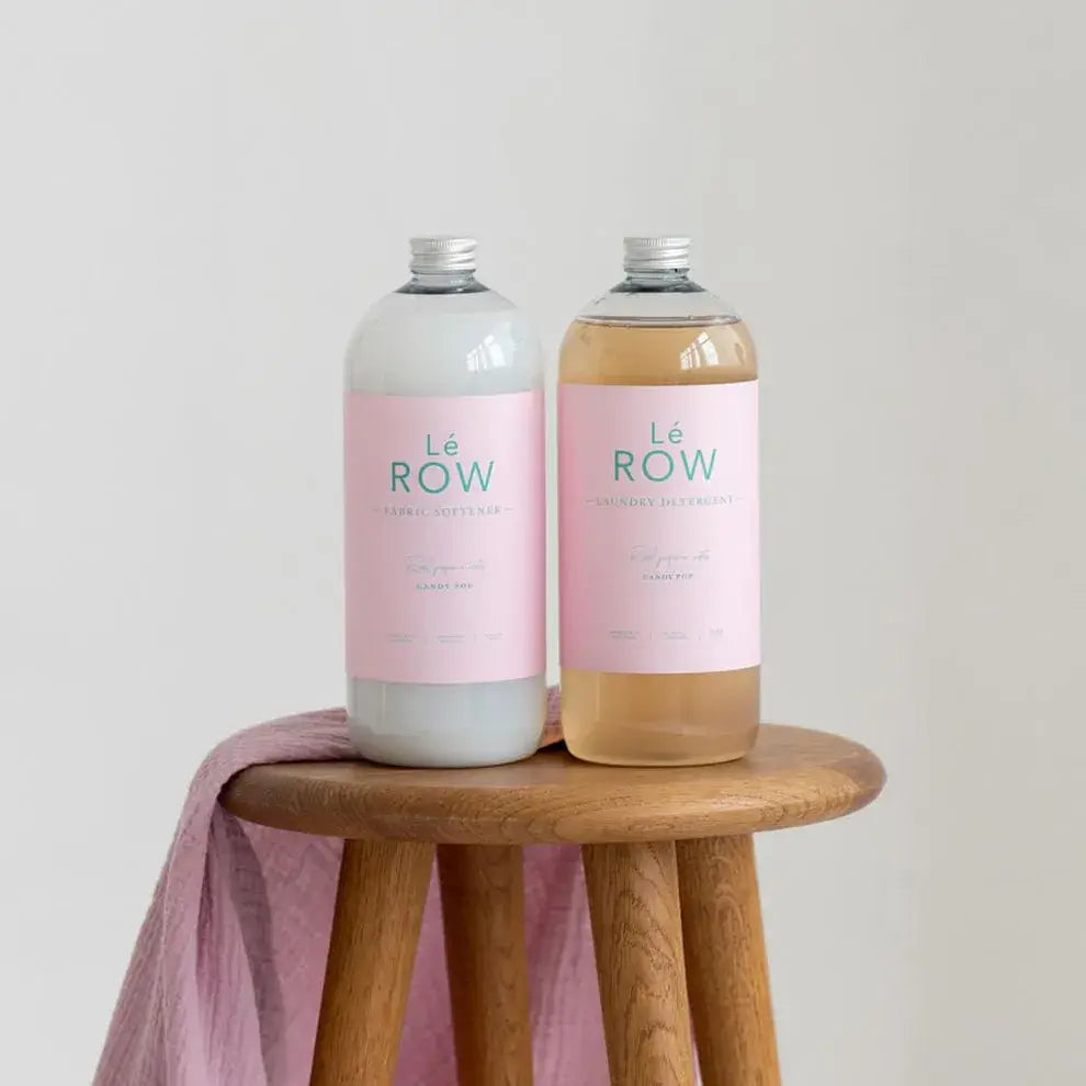 Set Candy Pop Lé Row, detergente y suavizante 2x1000ml