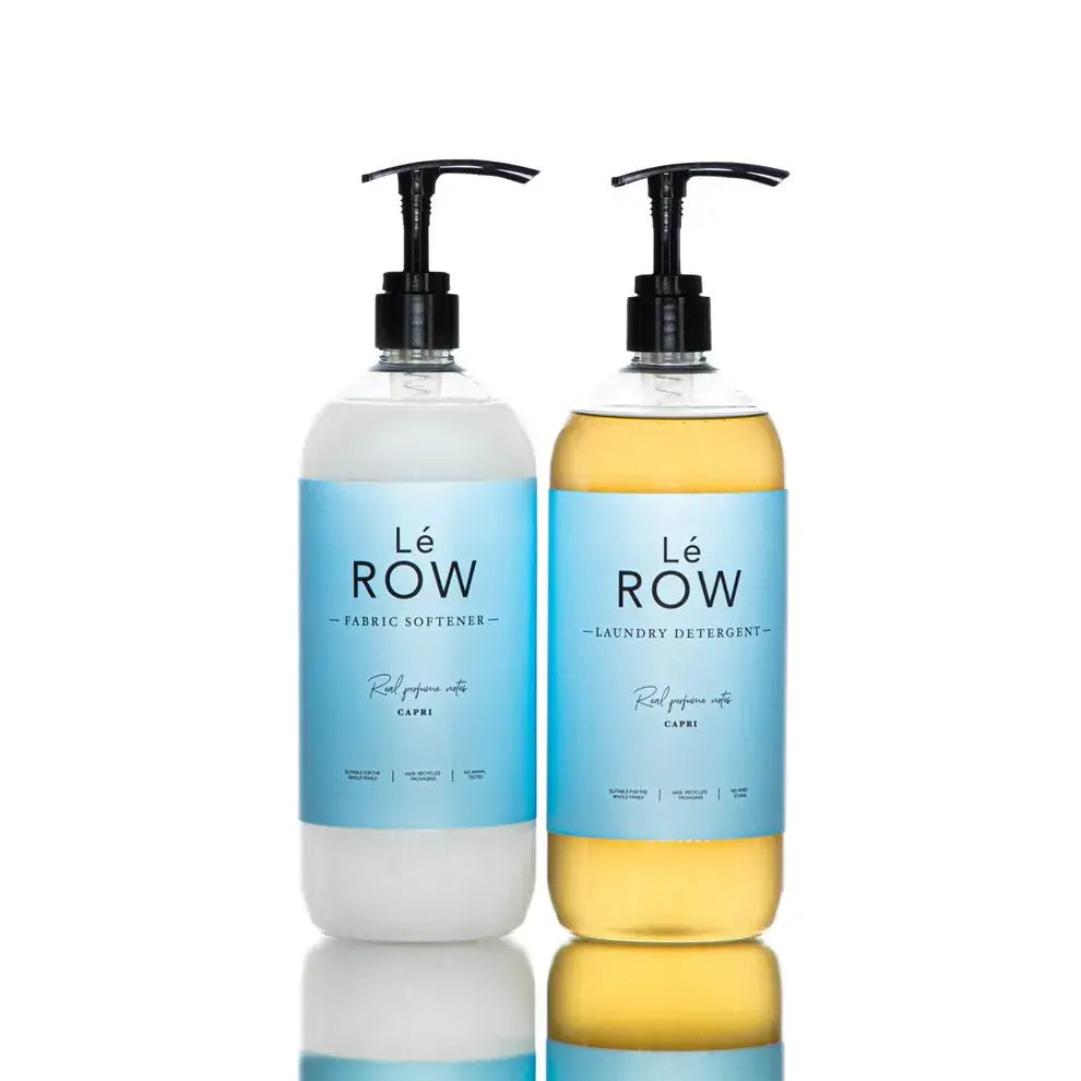 Set Capri Lé Row, detergente y suavizante 2x1000ml
