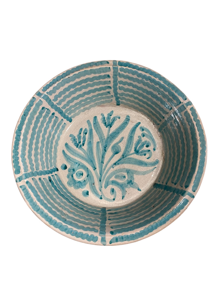 Lebrillo Mediano Verde de Cerámica de Fajalauza - #pino_y_jacaranda#