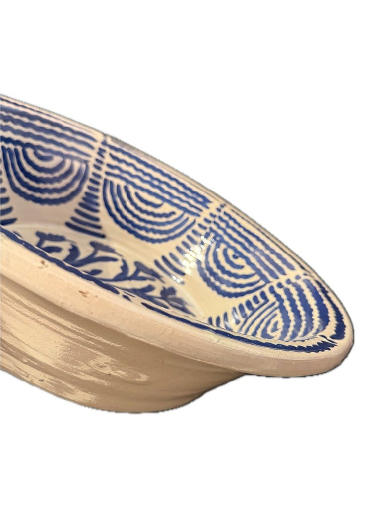 Lebrillo Mediano Verde de Cerámica de Fajalauza - #pino_y_jacaranda#