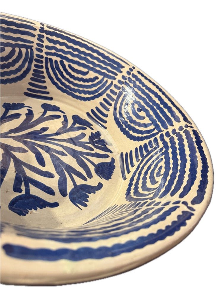 Lebrillo Mediano Verde de Cerámica de Fajalauza - #pino_y_jacaranda#