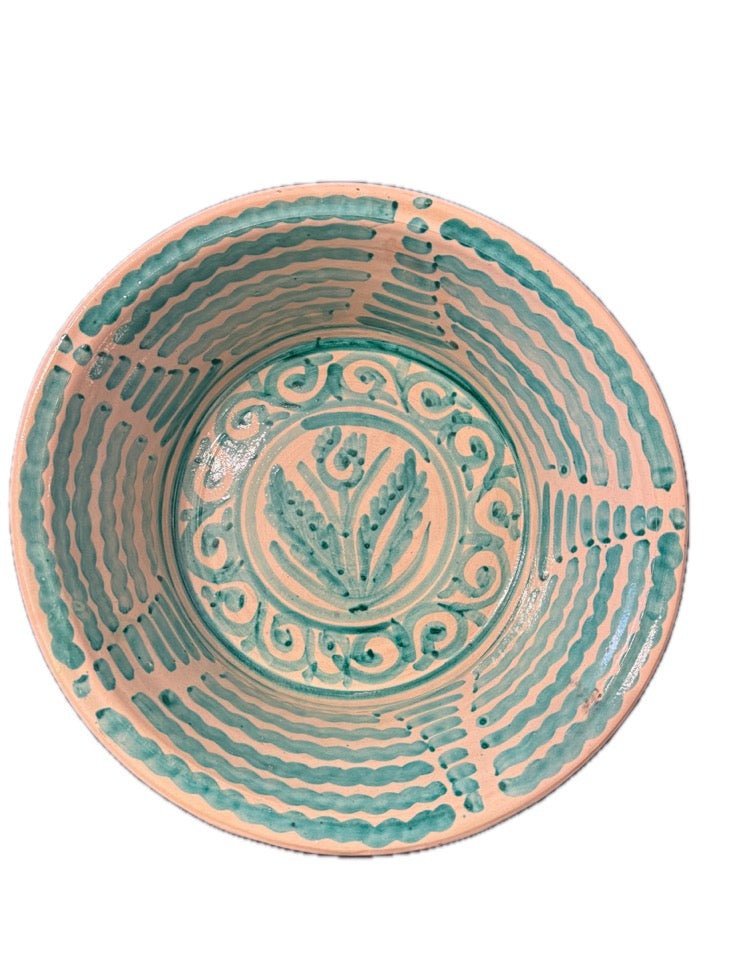 Lebrillo Verde Pequeño de Cerámica de Fajalauza - #pino_y_jacaranda#