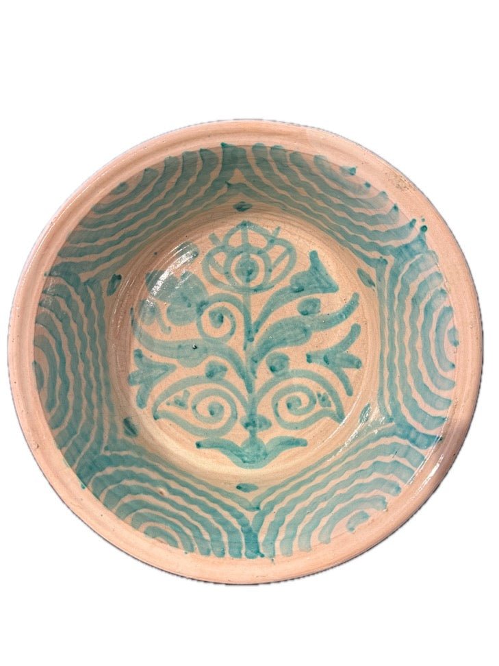 Lebrillo Verde Pequeño de Cerámica de Fajalauza - #pino_y_jacaranda#