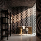 Librería de madera de acacia Libeccio