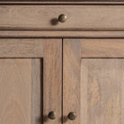 Librería de madera de mango y hierro Grecale