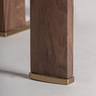 Librería de madera de olmo y nogal Gaviota