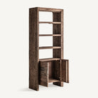 Librería de madera recuperada Bajío