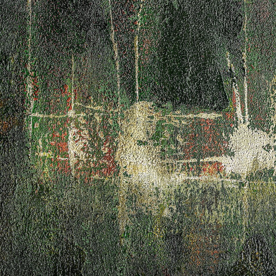 Lienzo Calgary - #pino_y_jacaranda#