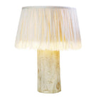 Lámpara de mesa de sisal con pantalla de fibra Fangling