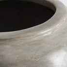 Macetero de terracota gris Granado grande