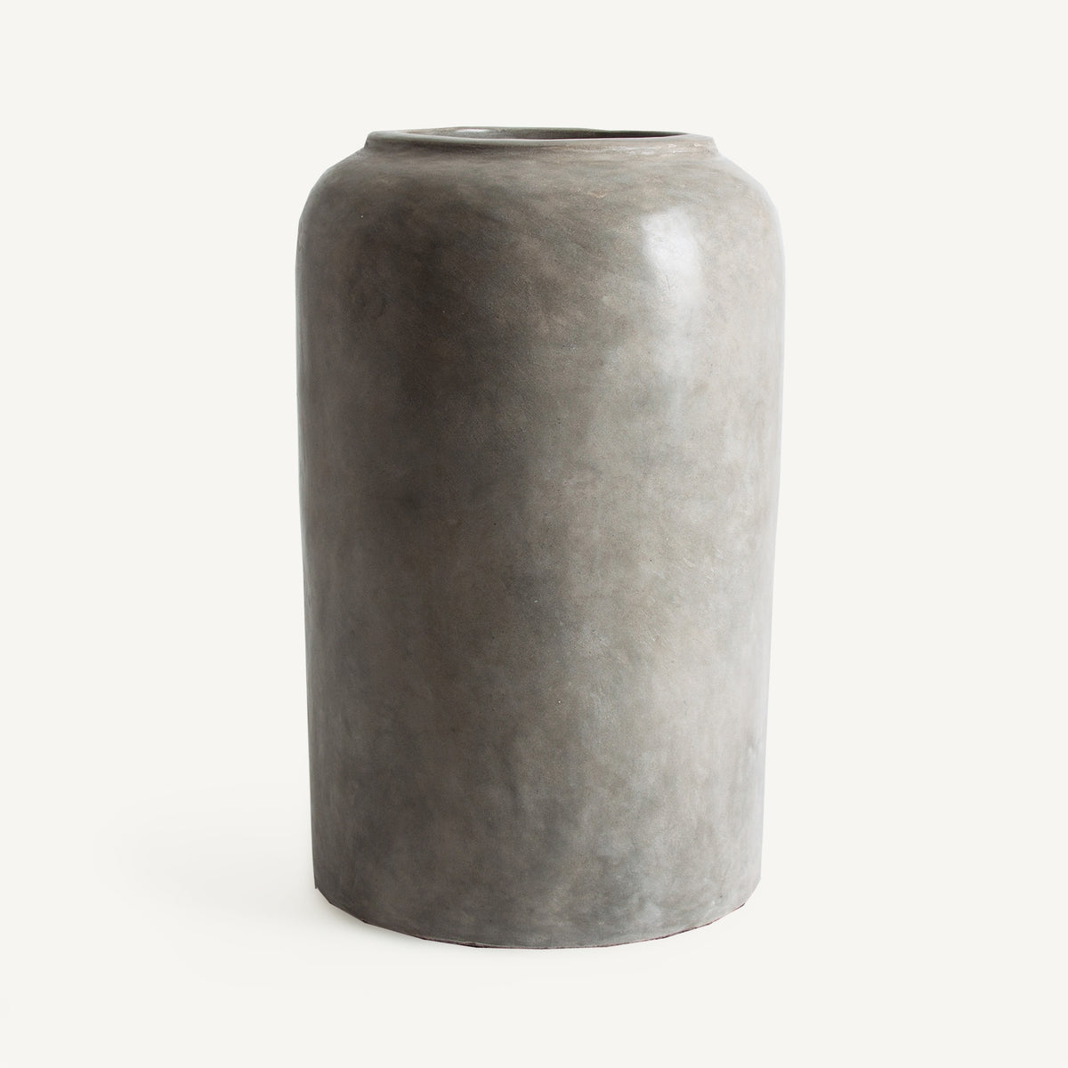 Macetero de terracota gris Granado pequeño