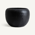 Macetero de terracota negra Lentisco