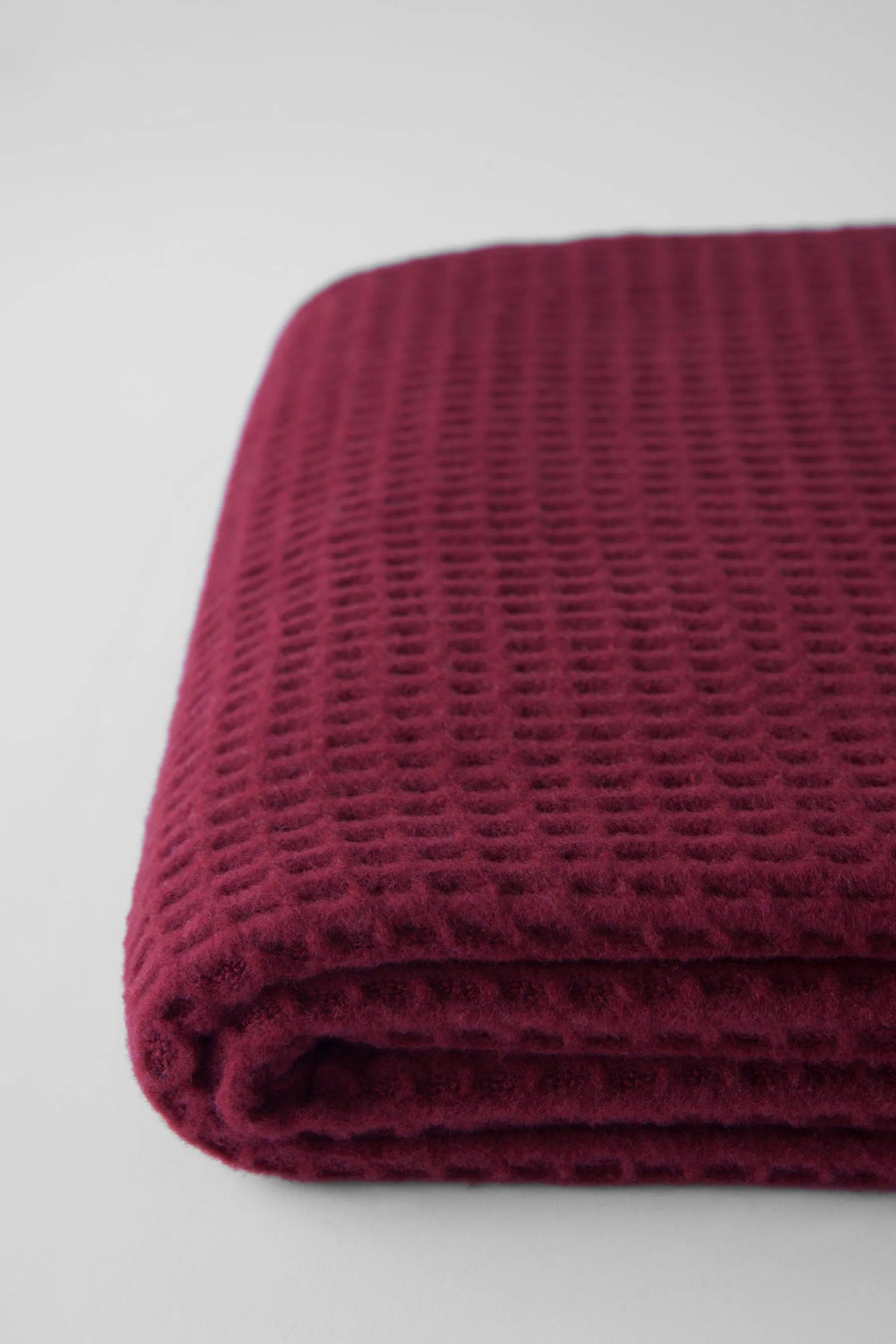 Manta de Invierno Winter Plaid Basics Waffle - pino_y_jacaranda