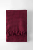 Manta de Invierno Winter Plaid Basics Waffle - pino_y_jacaranda