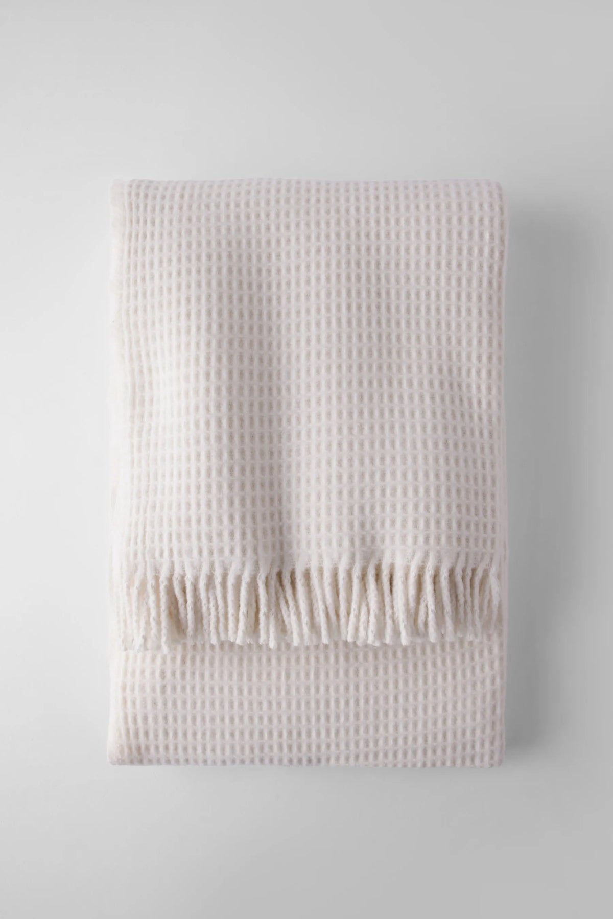 Manta de Invierno Winter Plaid Basics Waffle - pino_y_jacaranda