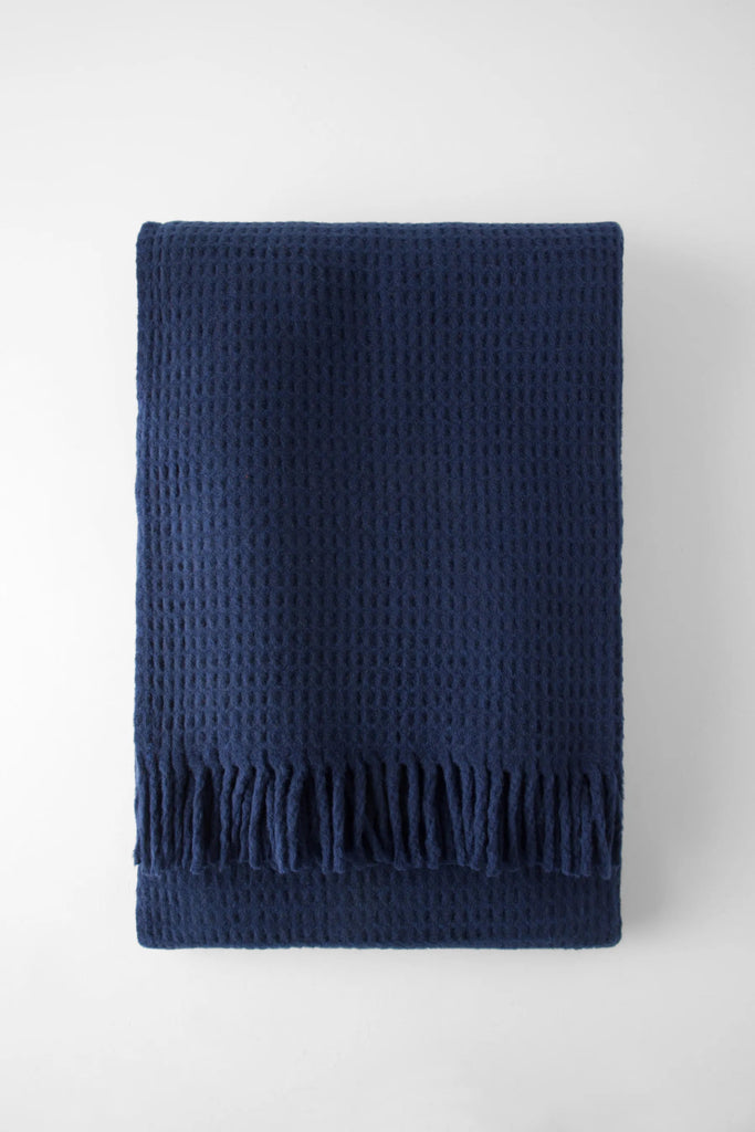 Manta de Invierno Winter Plaid Basics Waffle - pino_y_jacaranda