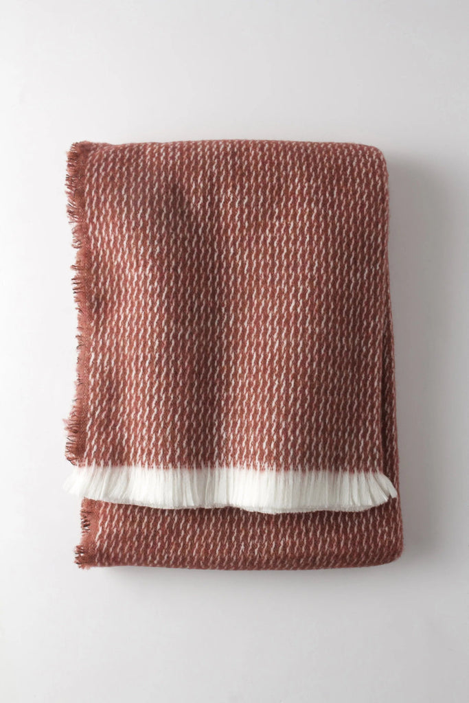 Manta de Invierno Winter Plaid Curly - pino_y_jacaranda