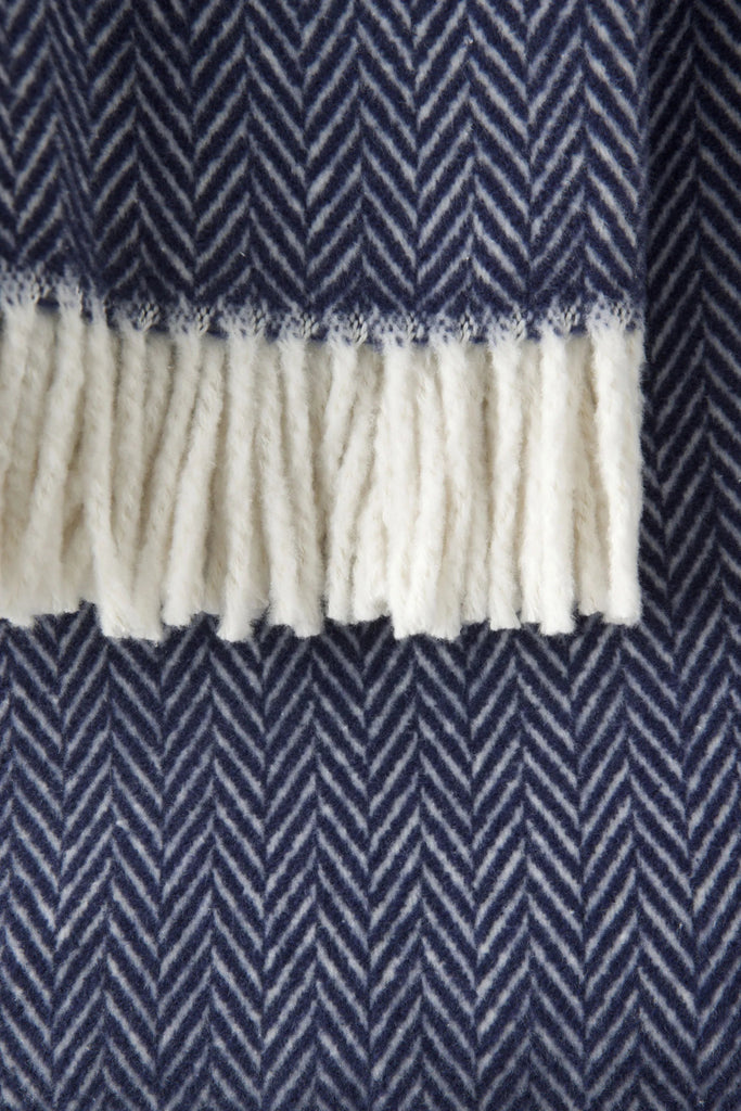 Manta de Invierno Winter Plaid Espigas Skyline - pino_y_jacaranda