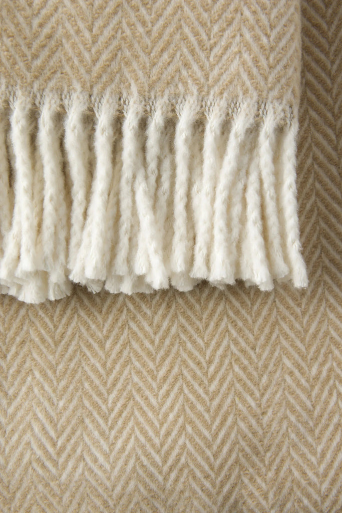 Manta de Invierno Winter Plaid Espigas Skyline - pino_y_jacaranda