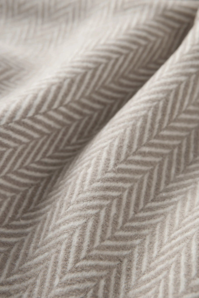 Manta de Invierno Winter Plaid Espigas Skyline - pino_y_jacaranda