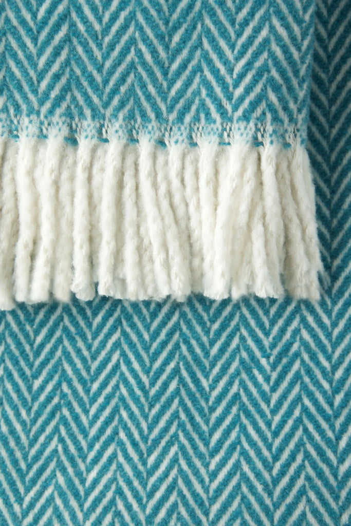 Manta de Invierno Winter Plaid Espigas Skyline - pino_y_jacaranda