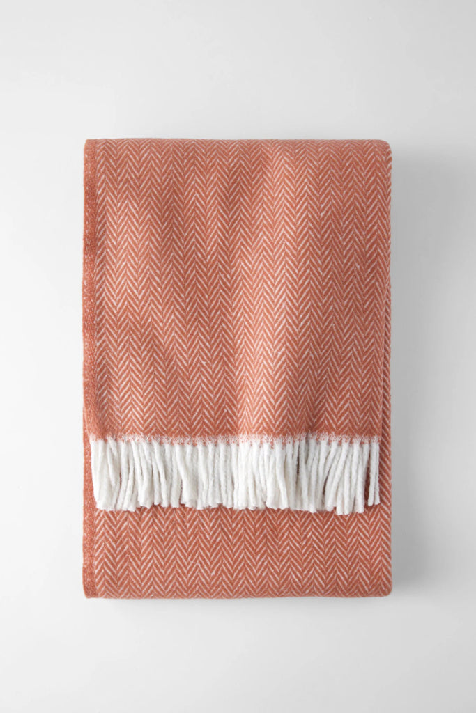 Manta de Invierno Winter Plaid Espigas Skyline - pino_y_jacaranda