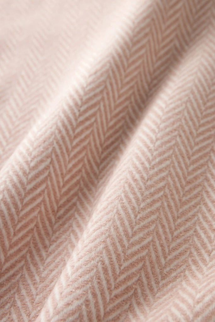 Manta de Invierno Winter Plaid Espigas Skyline - pino_y_jacaranda