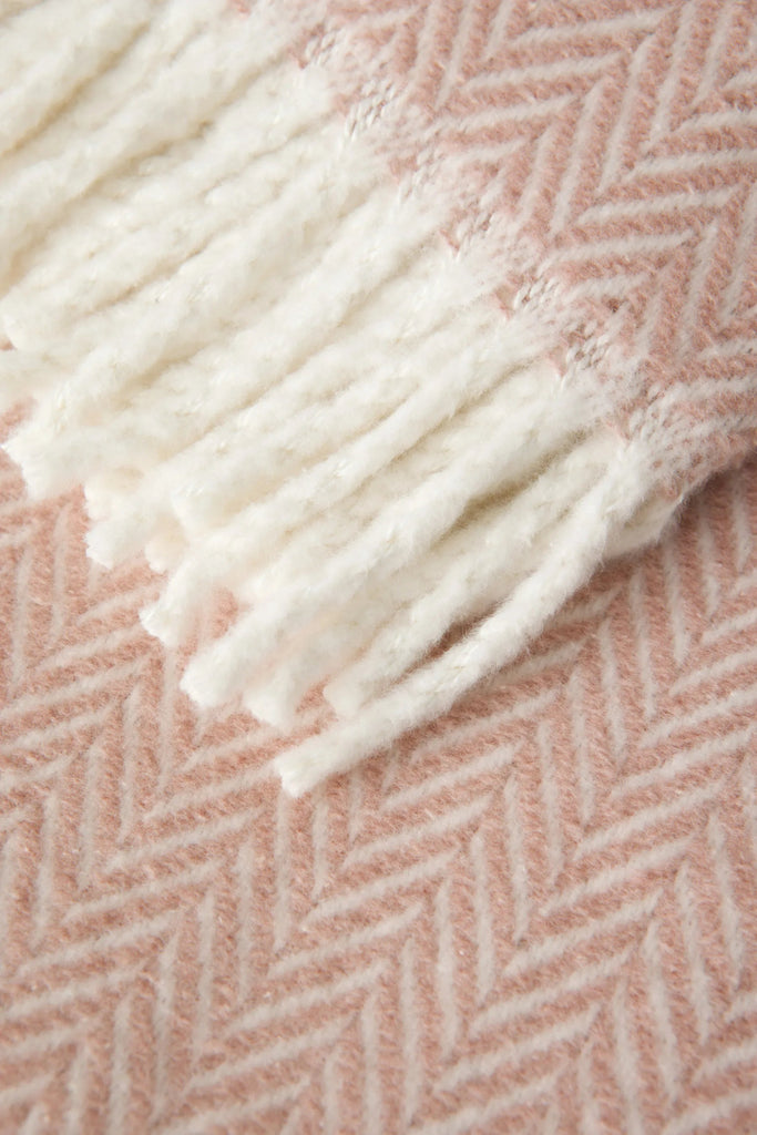 Manta de Invierno Winter Plaid Espigas Skyline - pino_y_jacaranda