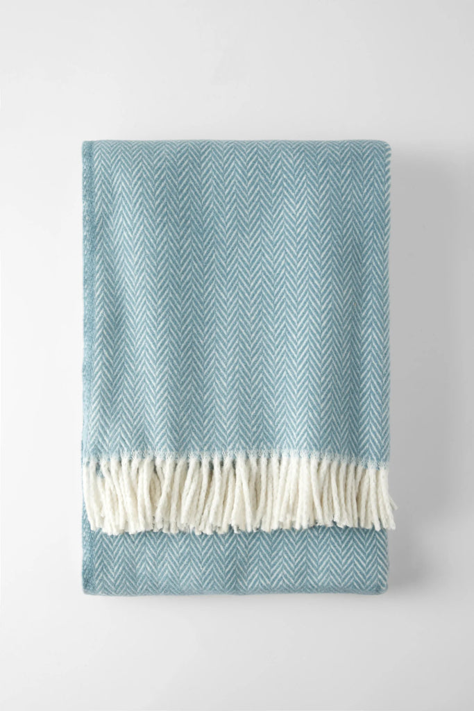 Manta de Invierno Winter Plaid Espigas Skyline - pino_y_jacaranda