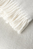 Manta de Invierno Winter Plaid Espigas Skyline - pino_y_jacaranda