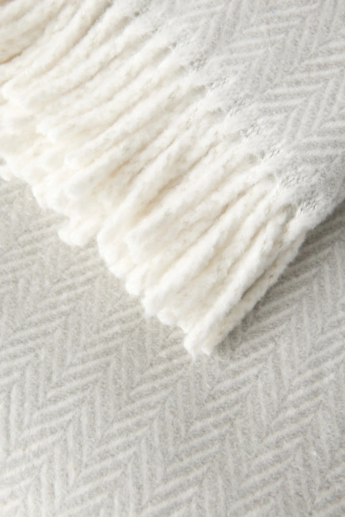 Manta de Invierno Winter Plaid Espigas Skyline - pino_y_jacaranda