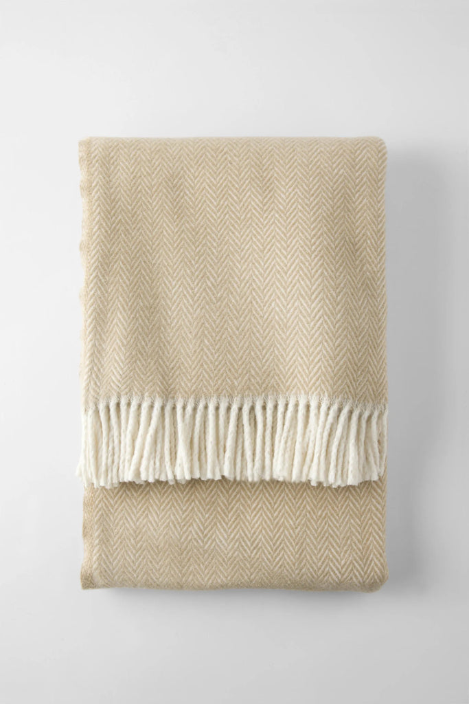 Manta de Invierno Winter Plaid Espigas Skyline - pino_y_jacaranda