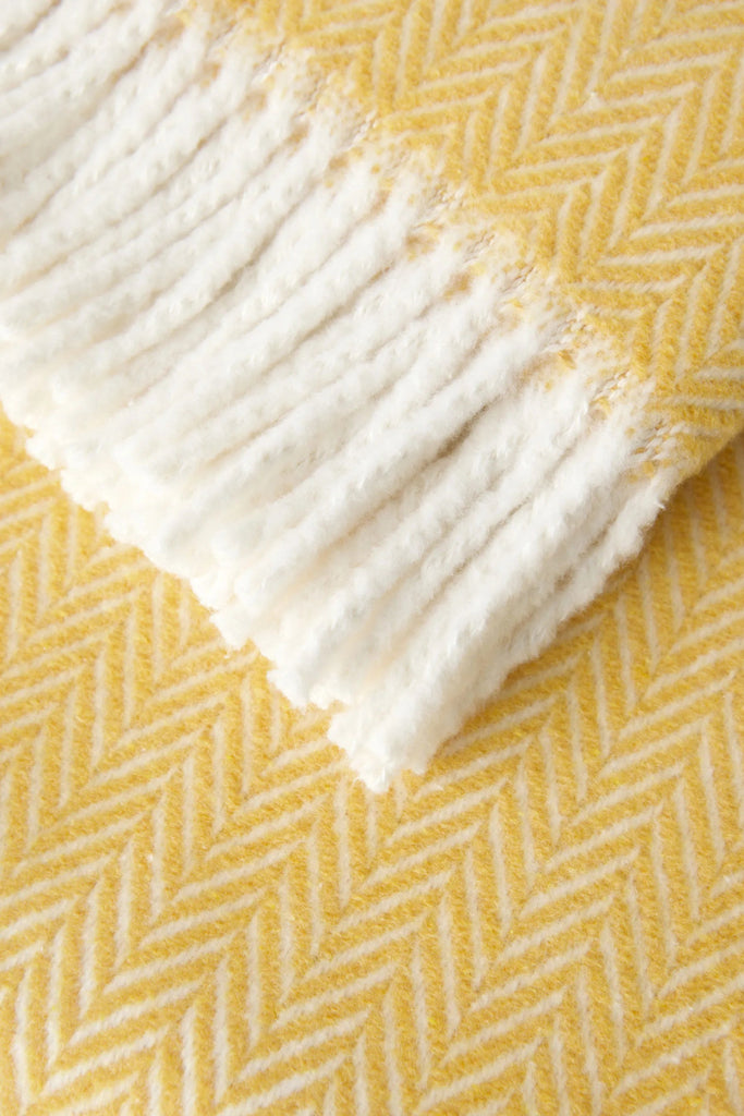 Manta de Invierno Winter Plaid Espigas Skyline - pino_y_jacaranda