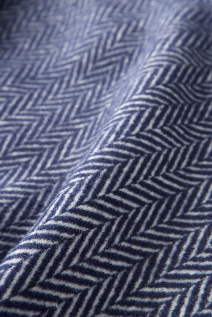 Manta de Invierno Winter Plaid Espigas Skyline - pino_y_jacaranda