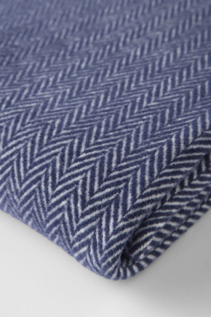 Manta de Invierno Winter Plaid Espigas Skyline - pino_y_jacaranda