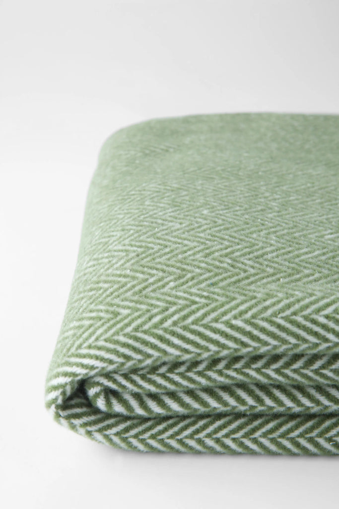 Manta de Invierno Winter Plaid Espigas Skyline - pino_y_jacaranda